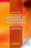 Analysis of Transport Phenomenon by W.M. Deen | Paperback | HMS-9780198098584