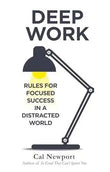 DEEP WORK by Cal Newport | Paperback | HMS-9780349413686