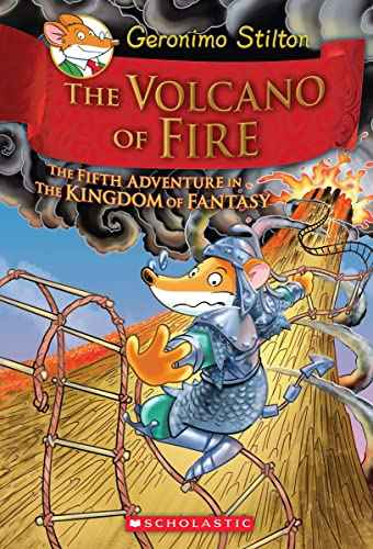 Gs And The Kingdom Of Fantasy #05: The Volcano Of Fire  Geronimo Stilton [HB] | 9780545556255