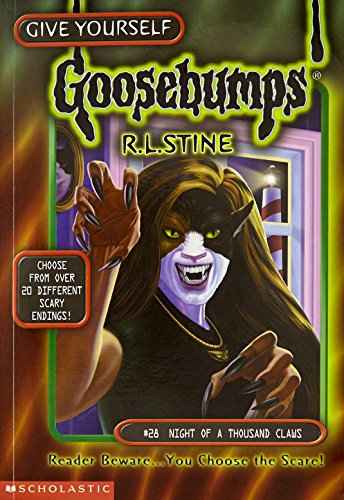 GYGB #28 NIGHT OF THE THOUSAND CLAWS – R.L.STINE [PB] | 9780590400343
