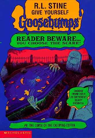 GYGB #08 THE CURSE OF THE CREEPING COFFIN – R.L.STINE [PB] | 9780590847650