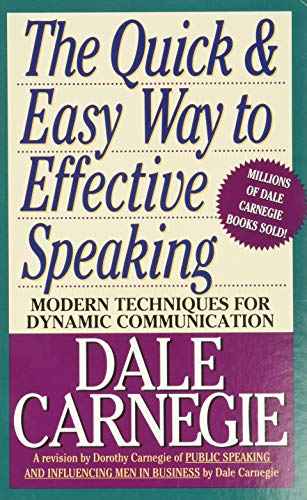 The Quick & Easy Way To Effective Speaking – DALE CARNEGIE [PB] | 9780671724009