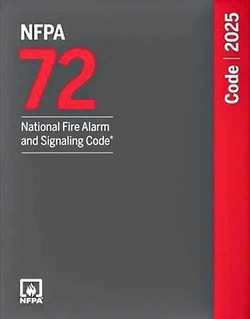NFPA 72 National Fire Alarm and Signaling Code, 2025 Paperback | NFPA Format | 9781455931521 | Paperback