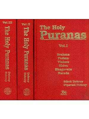 The Holy Puranas (Set of Three Volumes) English Bibek Debroy And Dipavali Debroy