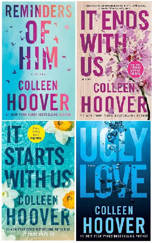 It Ends With Us + It Starts With Us + Reminders Of Him + Ugly Love (Paperback) - Colleen Hoover image 1