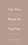 This Was Meant to Find You - Paparback image 1