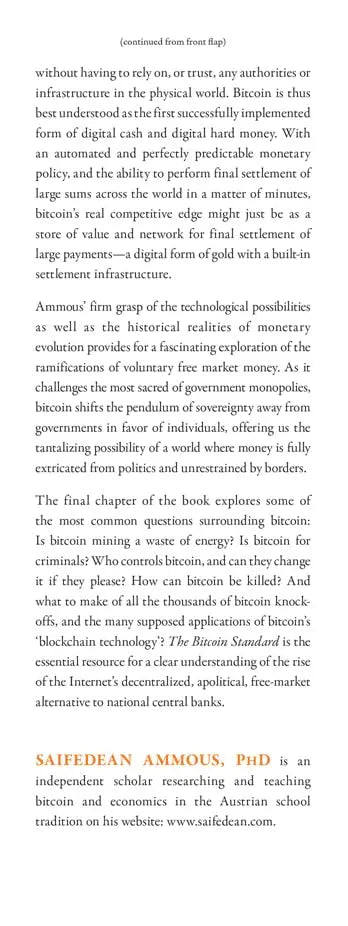The Bitcoin Standard: (Paperback) image 4