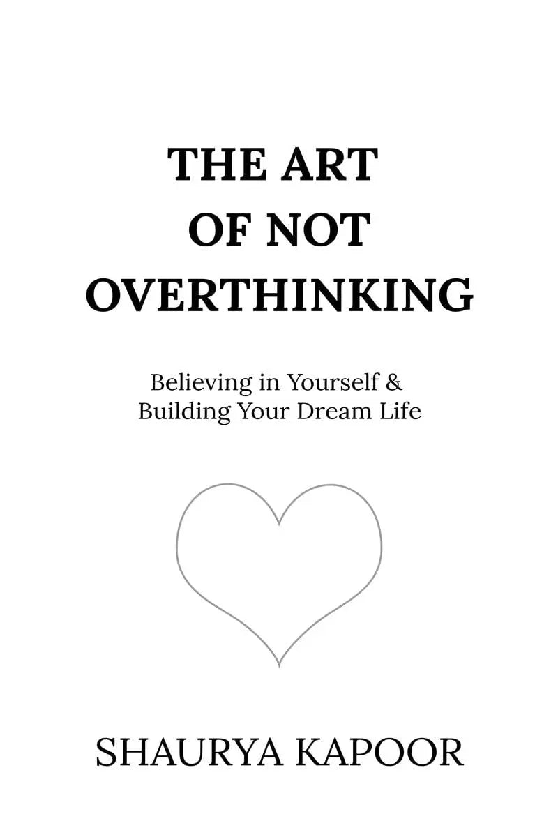 The Art of Not Overthinking   The Path to Self-Love: 2 books combo image 2