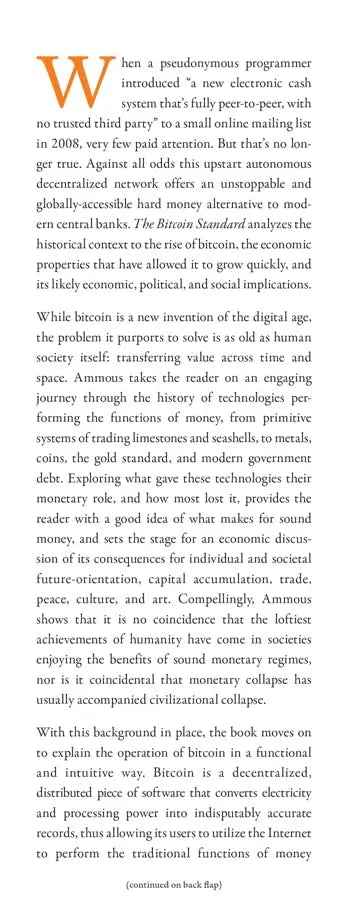 The Bitcoin Standard: (Paperback) image 3