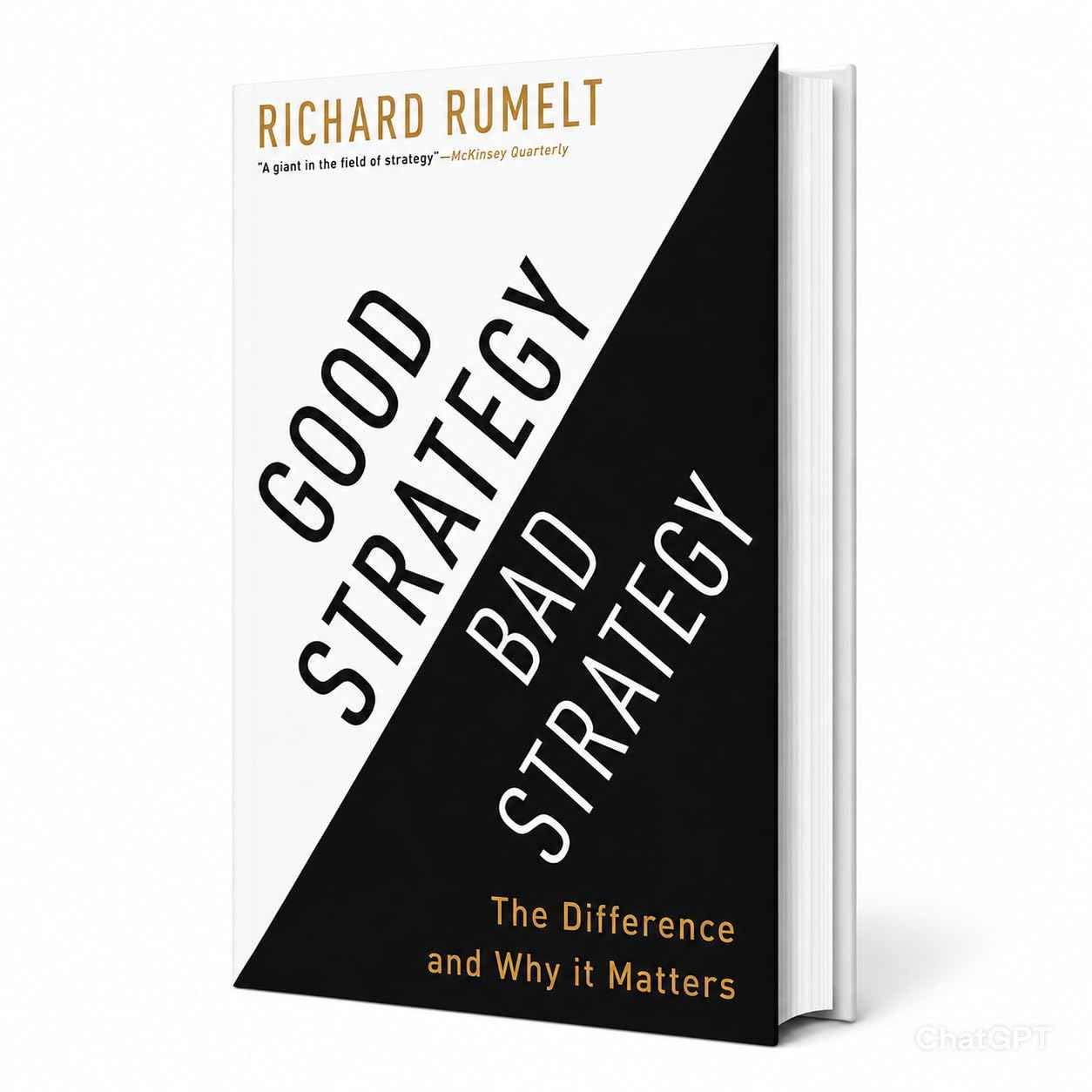 Good Strategy/Bad Strategy by Richard Rumelt – The Difference and Why It Matters (Business Strategy & Leadership Book)