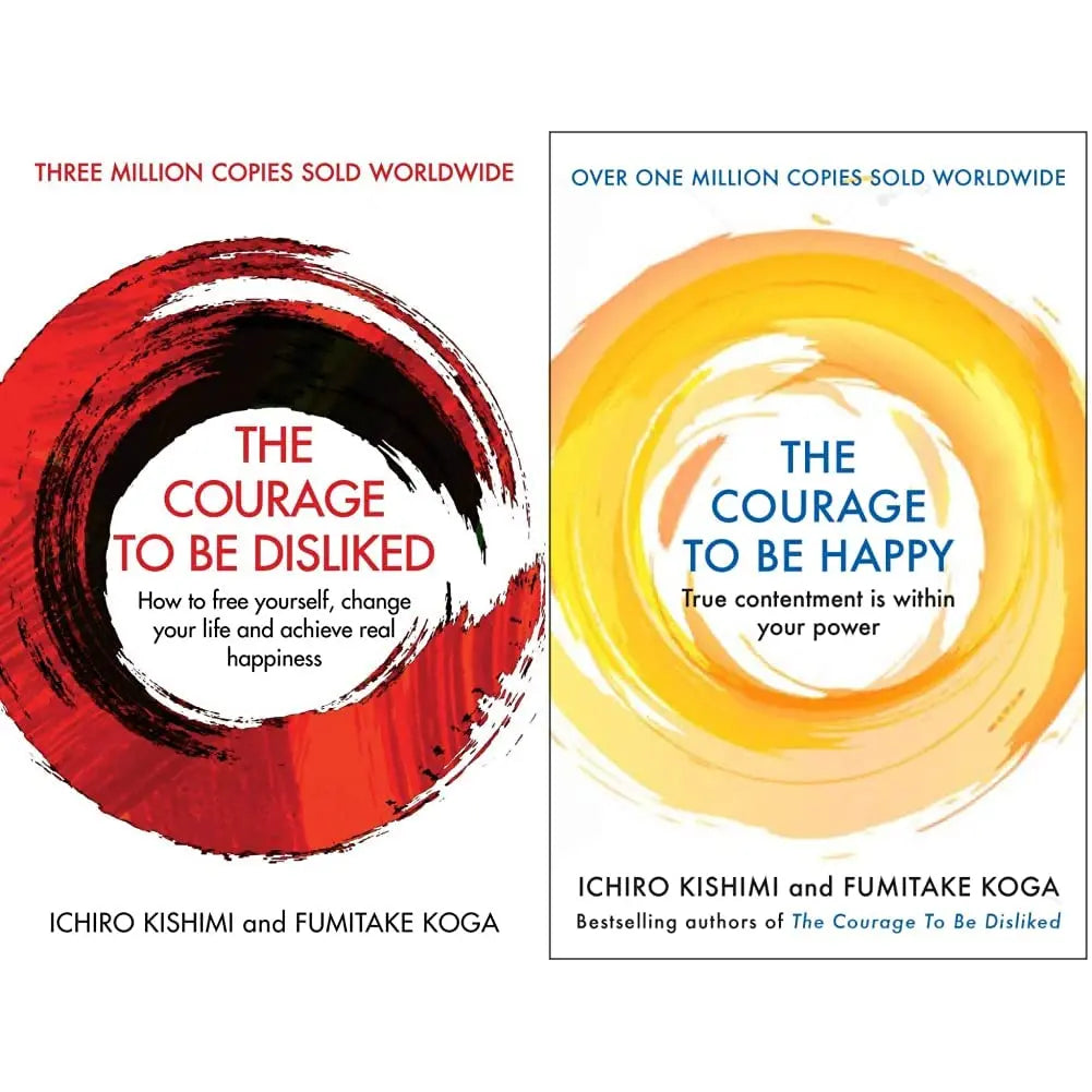 The Courage To Be Disliked + Courage To Be Happy  -Paperback image 1