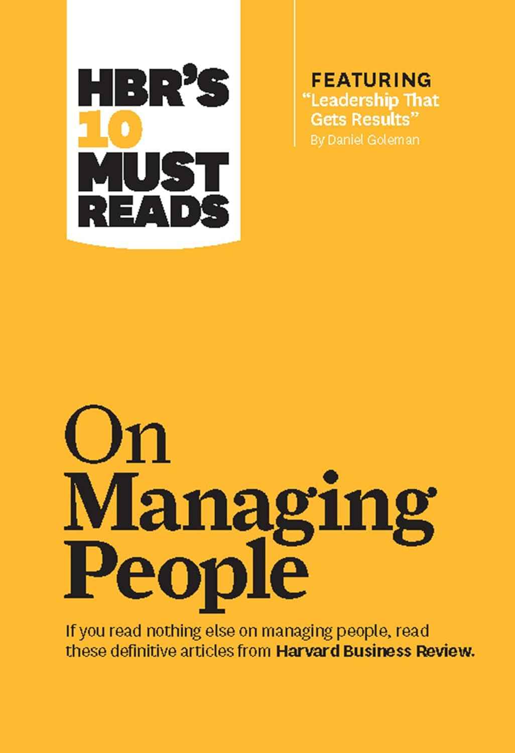 HBR's 10 Must Reads on Managing People  (Paperback)Ð  by Harvard Business Review