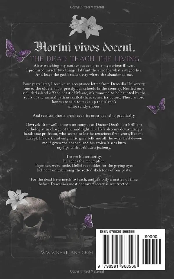 Nocticadia: A Dark Academia Gothic Romance (Paperback) image 2