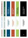 Ernest Hemingway Collection 6 book set (For Whom The Bell Tolls, A Farewell To Arms, Green Hills Of Africa, The Old & The Sea, In Our Time, The Sun Also Rises)