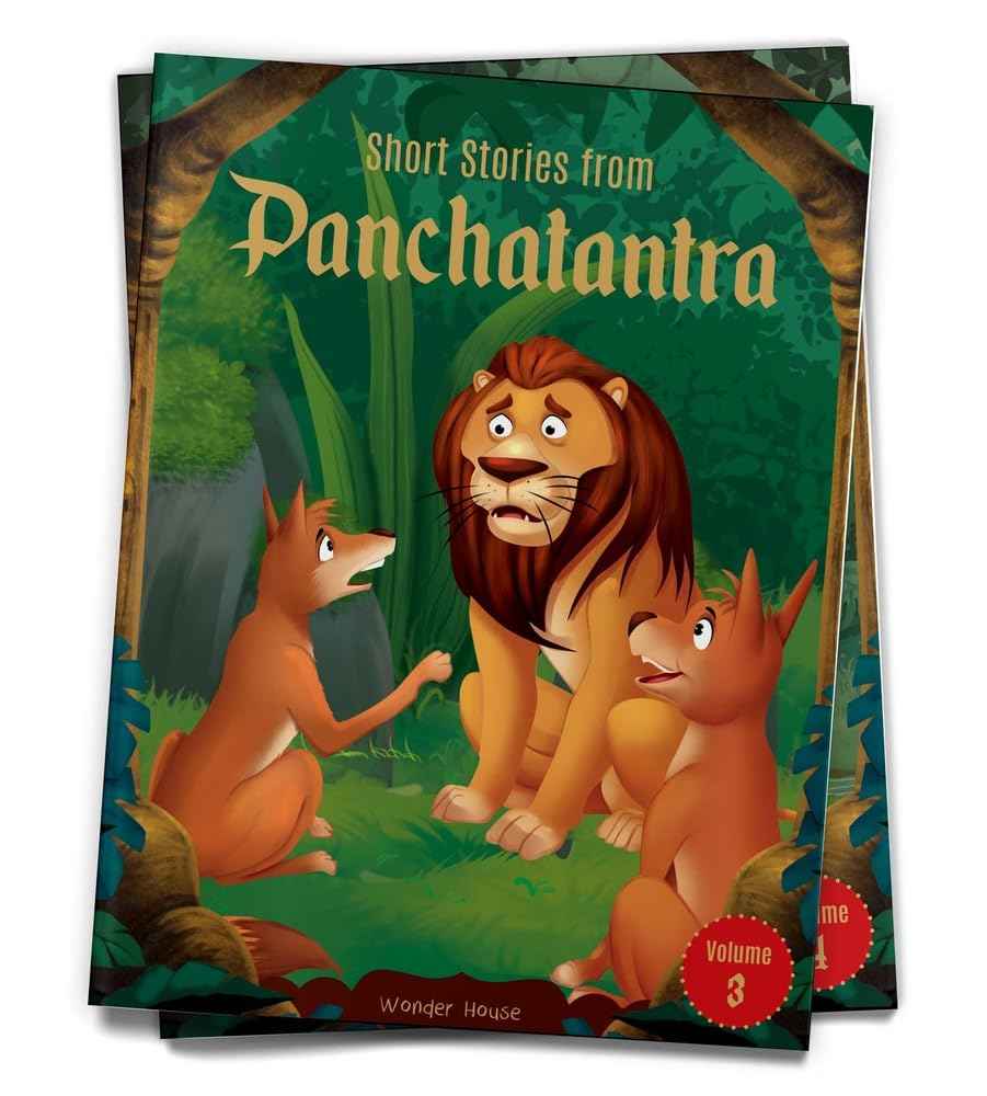 Short Stories From Panchatantra - Volume 3: Abridged Illustrated Stories For Children (With Morals) PaperbackÐ  by Wonder House Books