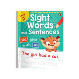 Sight Words and Sentences (Level 2): First Practice Workbook of Most Common Sight Words for PreSchool Kids, Toddlers | W by Penguin (ISBN: 9789815127713)