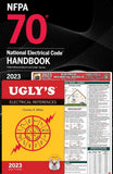 NFPA 70 National Electrical Code Handbook 2023 with NEC Quick Card and Ugly Electrical Reference