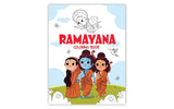 Ramayana Coloring Book: An Interactive Ramayana Story and Coloring Book for Kids | Includes Number Coloring, Dot-to-Dot by Pengiun (ISBN: 9789815280494)