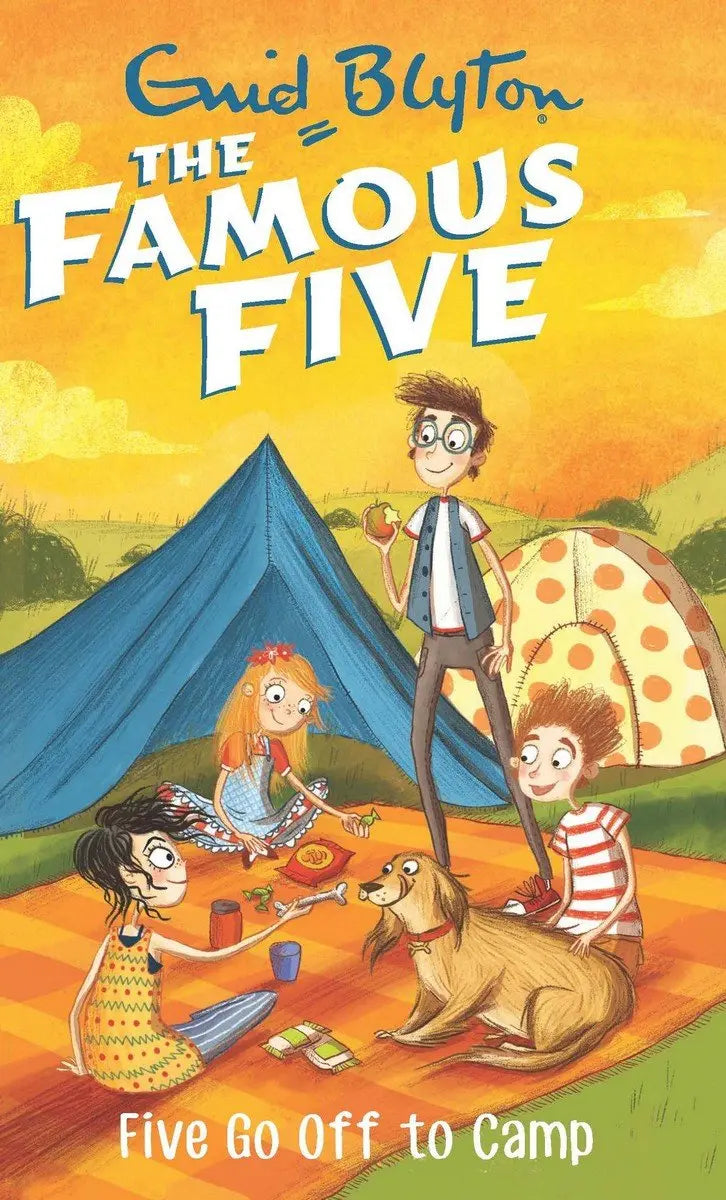 FIVE GO OFF TO CAMP  -Paperback image 1