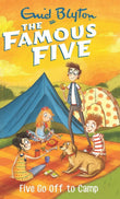 FIVE GO OFF TO CAMP  -Paperback image 1