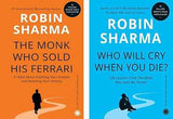 Robin Sharma 2 Books Collection Set [The Monk Who Sold His Ferrari & Who Will Cry When You Die?]