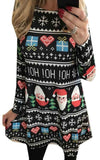 WSPLYSPJY Women's Long Sleeve Printing Christmas Santa Claus Dress Black XXL by Dr B S Patil (ISBN: 9788198661128)