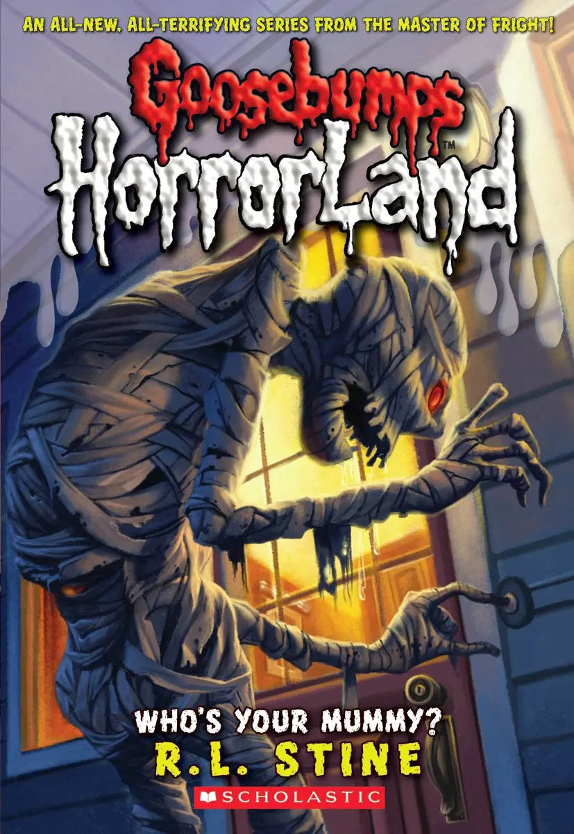HORRORLAND#06 WHOS YOUR MUMMY? R.L. Stine Paperback image 1
