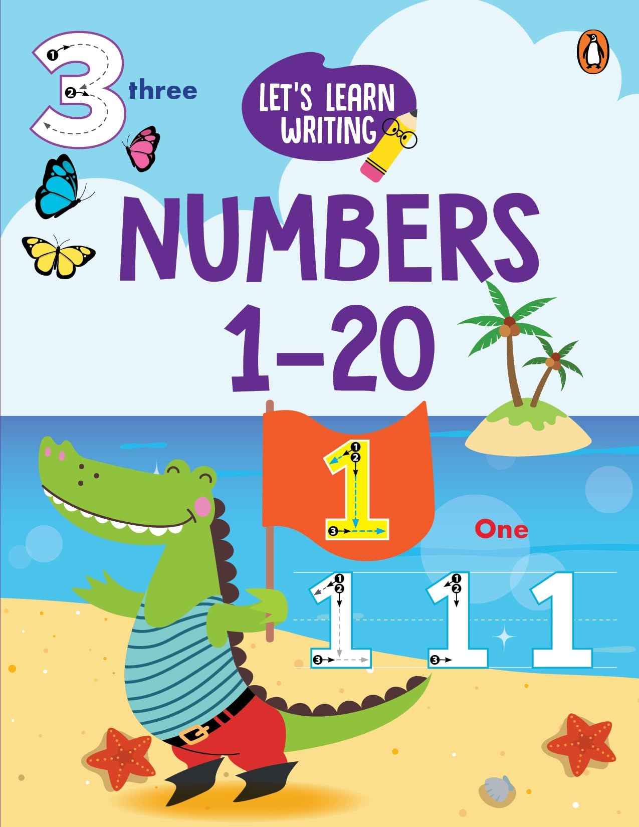 Let's Learn Writing: Numbers 1 to 20: First Trace and Write Practice Workbook | Engaging Workbook to Develop Writing Ski by Penguin (ISBN: 9789815233612)