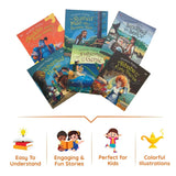 Arabian Nights Adventure Stories Box Set for Kids – Illustrated 6-Book Set of Classic Fairy Tales Featuring Aladdin, Ali Baba & More | Ideal Bedtime Story Collection Gift for Children