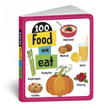 100 Food We Eat: Board Book of First 100 Important Food Items for PreSchool Kids, Toddlers [Penguin Early Learning Serie by Na - Board Book (ISBN: 9789815127577)