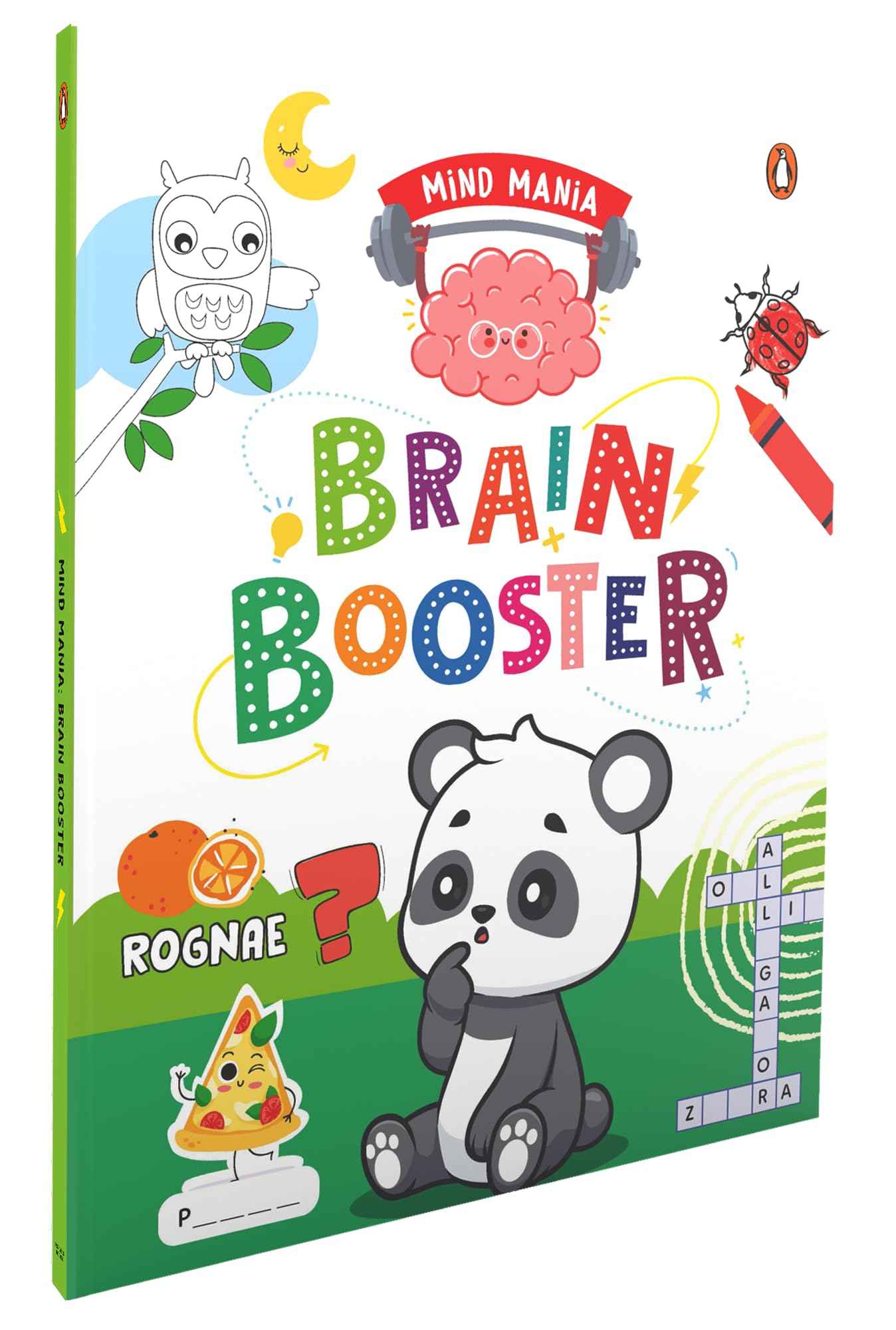 MIND MANIA: Brain Booster: Fun and Interactive Activity Book for PreSchool Kids, Toddlers | Includes Puzzles, Mazes, Jum by Penguin (ISBN: 9789815233339)