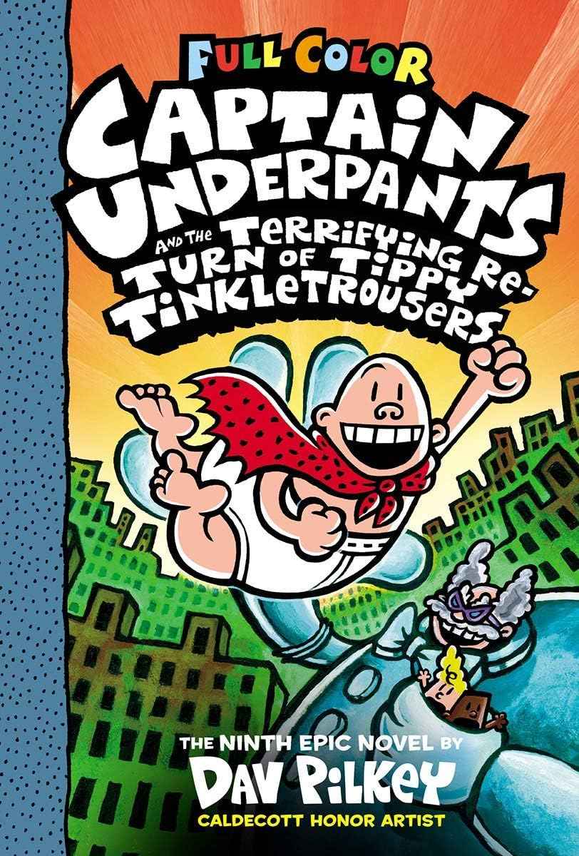 CAPTAIN UNDERPANTS # 09 : CAPTAIN UNDERPANTS AND THE TERRIFYING by Dav Pilkey (ISBN: 9789390189007)