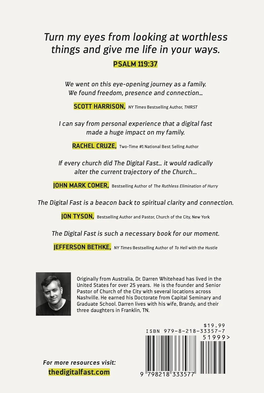 The Digital Fast: - paperback image 2