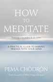 How to Meditate: A Practical Guide to Making Friends with Your Mind by Pema Chödrön (ISBN: 9781683648420)