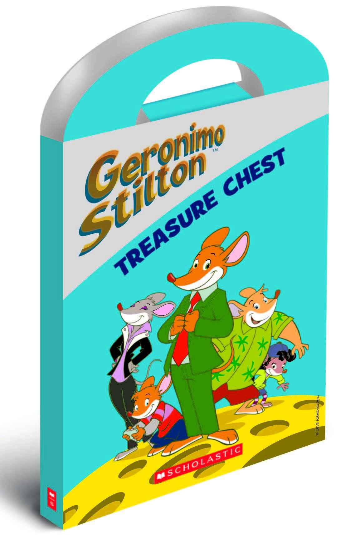 Geronimo Stilton Treasure Chest (Slip Case) (Box Set -Set of 1 Books) by Scholastic (ISBN: 9782018042708)
