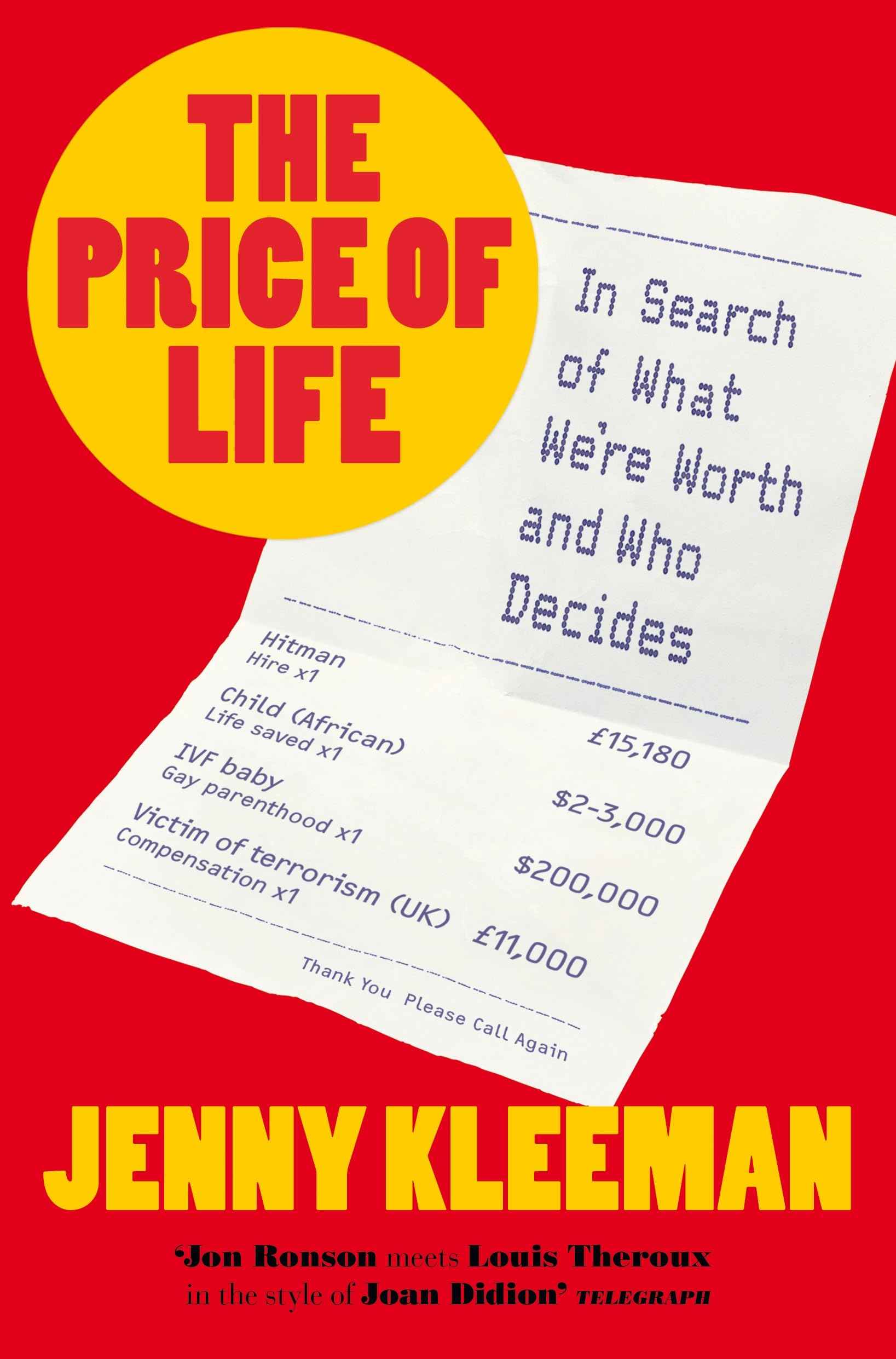 Picador The Price of Life. by Jenny Kleeman (ISBN: 9781035004980)