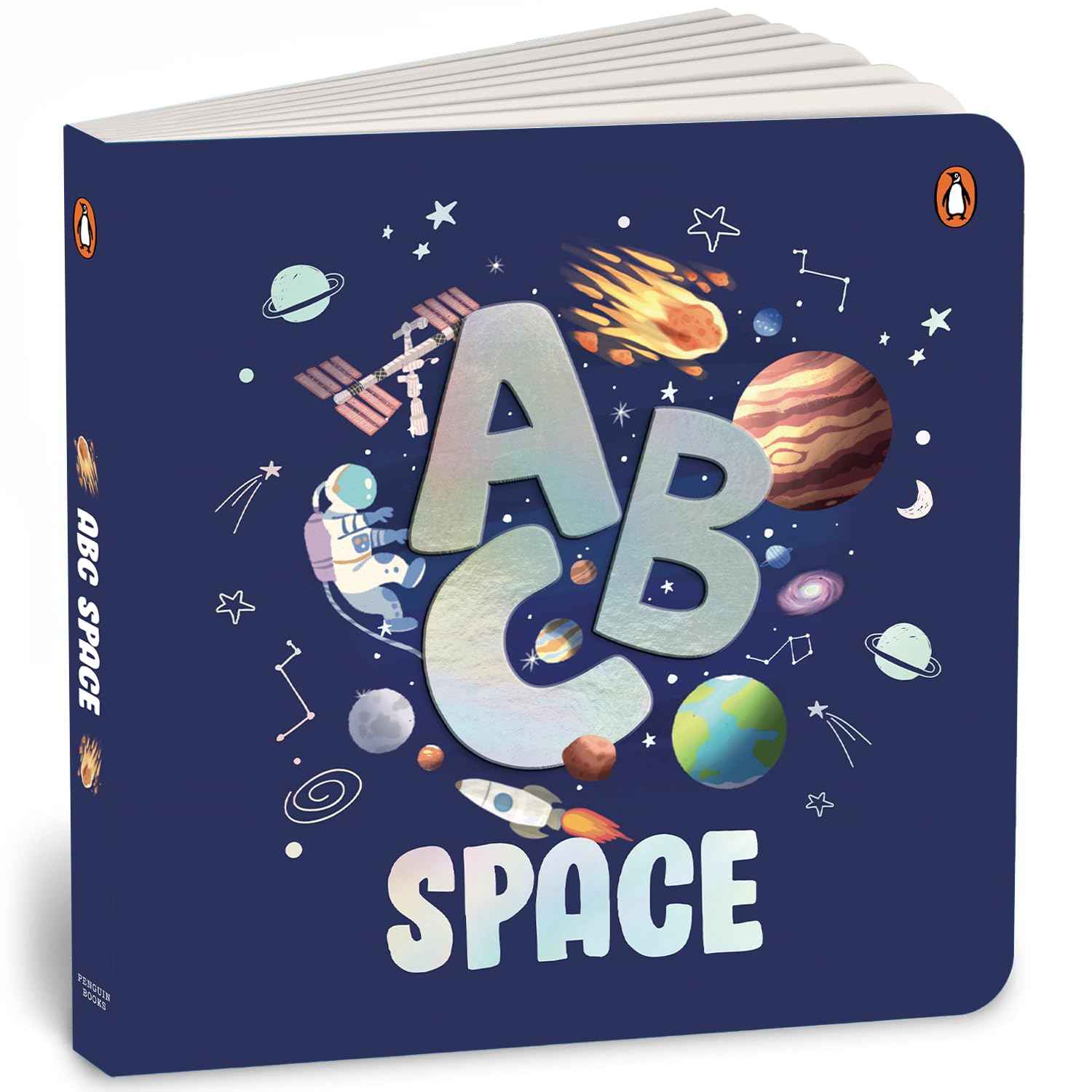 ABC Space: An Engaging Illustrated Board Book | A to Z Space Exploration for Kids, Toddlers | Book for 3+ [Penguin Early by Penguin - Board Book (ISBN: 9789815233483)