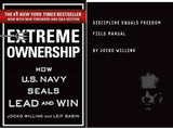 Byjocko Willink Extreme Ownership & Discipline Equals Freedom 2 Books Set By Jocko Willink Paperback