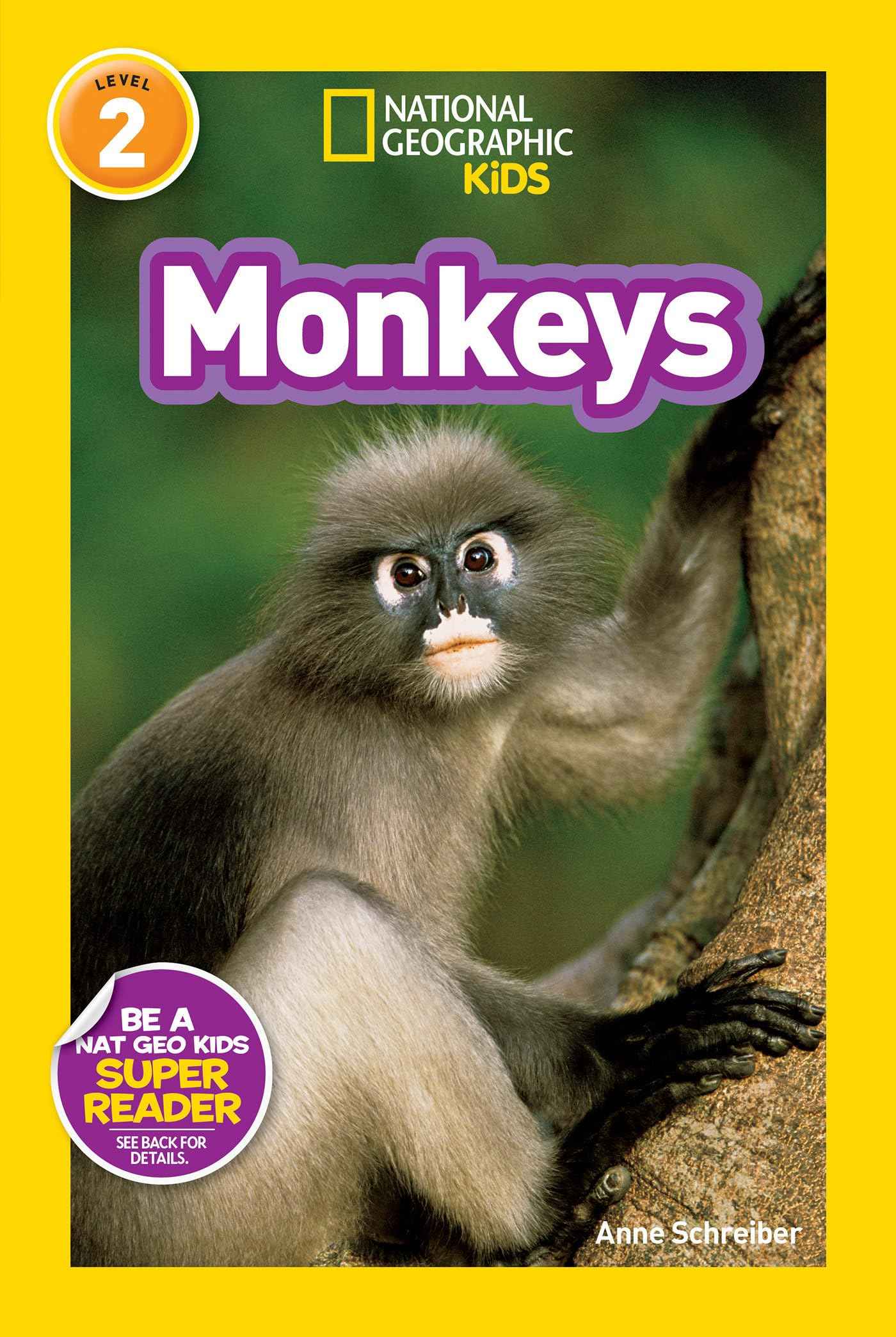 Monkeys (National Geographic Kids Readers, Level 2) by Na (ISBN: 9781426311062)