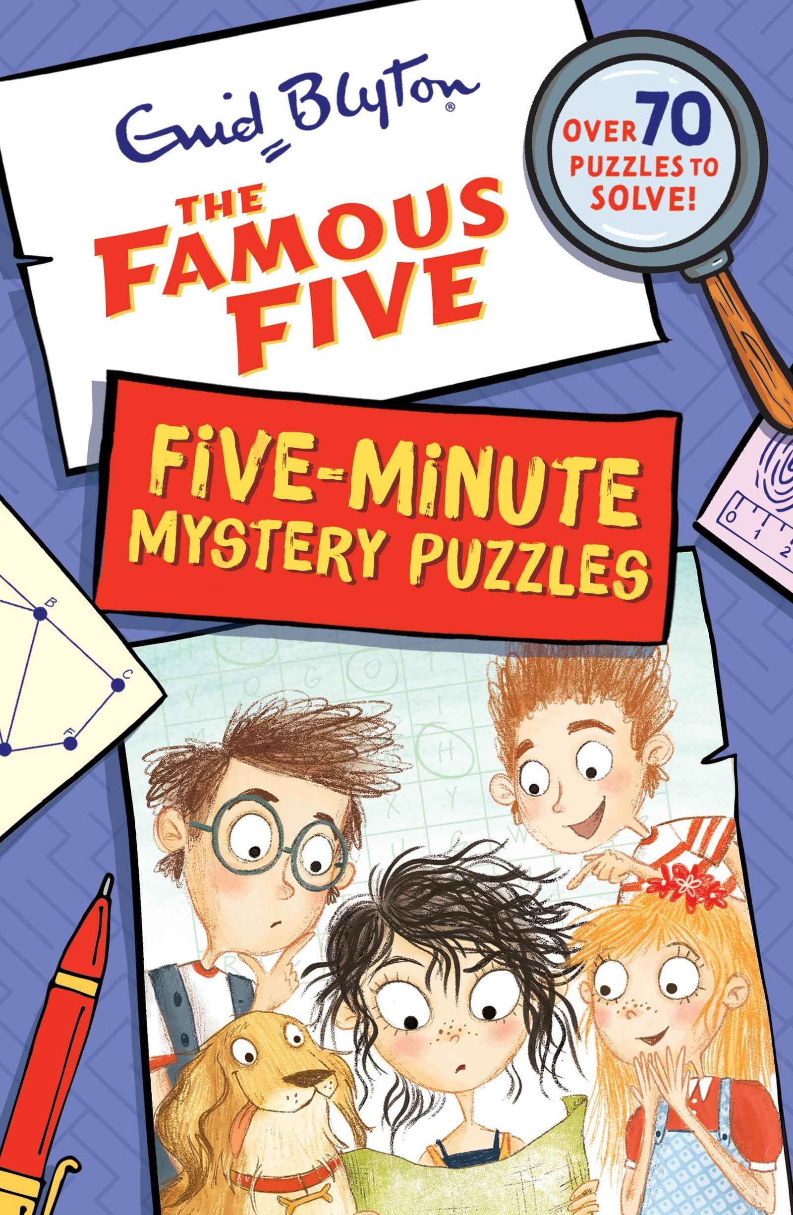 The Famous Five Mystery Puzzle Book by Enid Blyton (ISBN: 9781444980233)