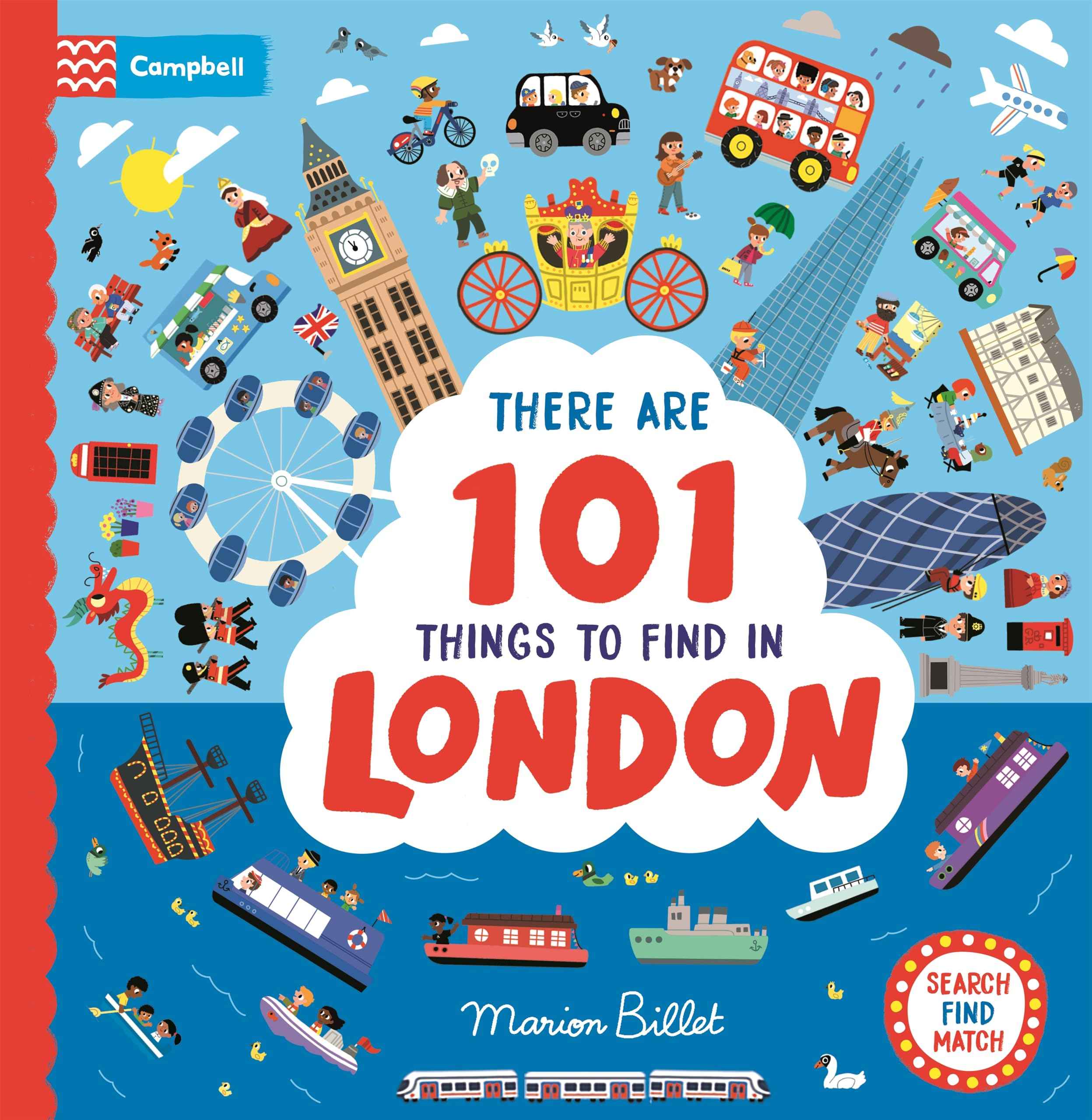 Campbell Books Ltd There Are 101 Things to Find in London. by Marion Billet (ISBN: 9781035030705)