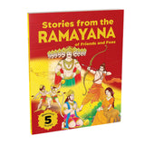 Stories from the Ramayana - of Friends and Foes: 5 Illustrated Tales of Hanuman, Rama, Sita, Lakshmana, and Ravana | Hin by Na (ISBN: 9789815351705)