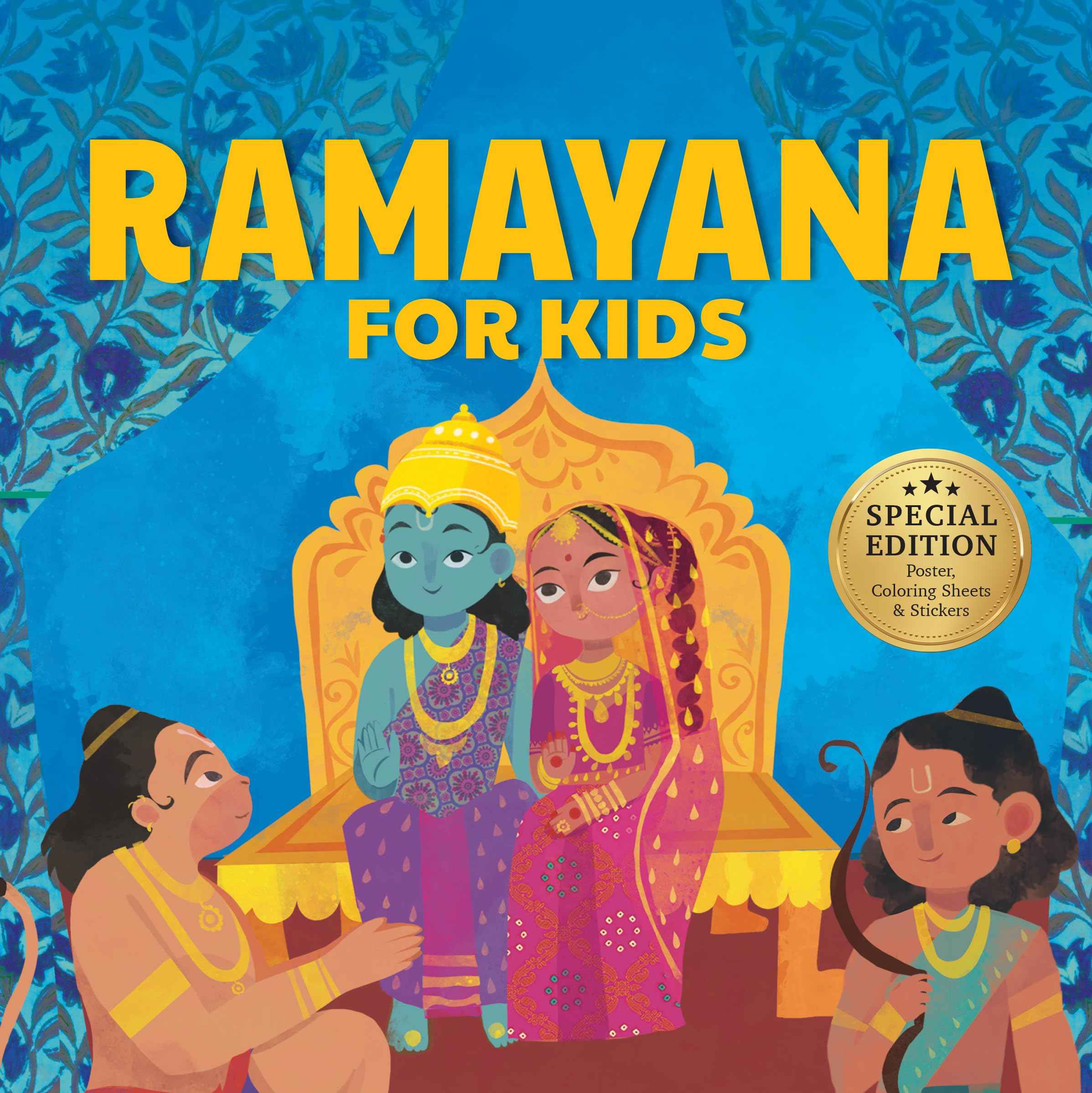 Ramayana for Kids: Illustrated Indian Mythology Storybook For Children I Timeless Epic I Includes Coloring and Sticker P by Penguin (ISBN: 9789815323238)