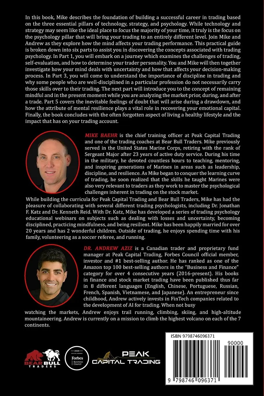 Introduction To Trading Psychology By Michael Baehr, Andrew Aziz - Paperback image 2