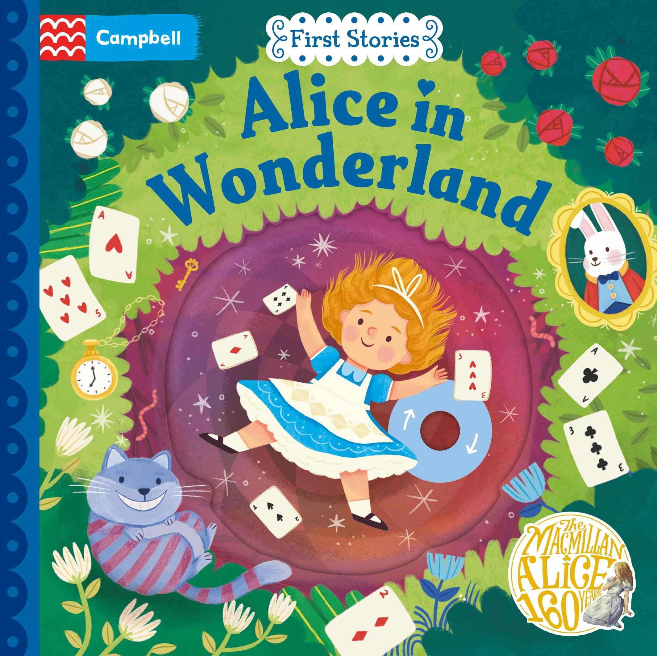 Campbell Books Alice in Wonderland A Push, Pull, Slide Book (Campbell First Stories). by Nadia Gunawan (ISBN: 9781035054299)