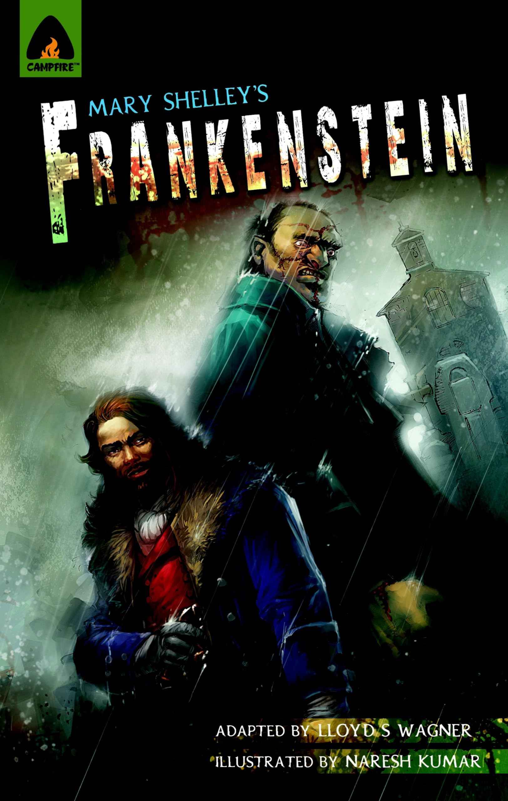 Frankenstein: The Graphic Novel (Campfire Graphic Novels) by Mary Shelley (ISBN: 9789380028248)