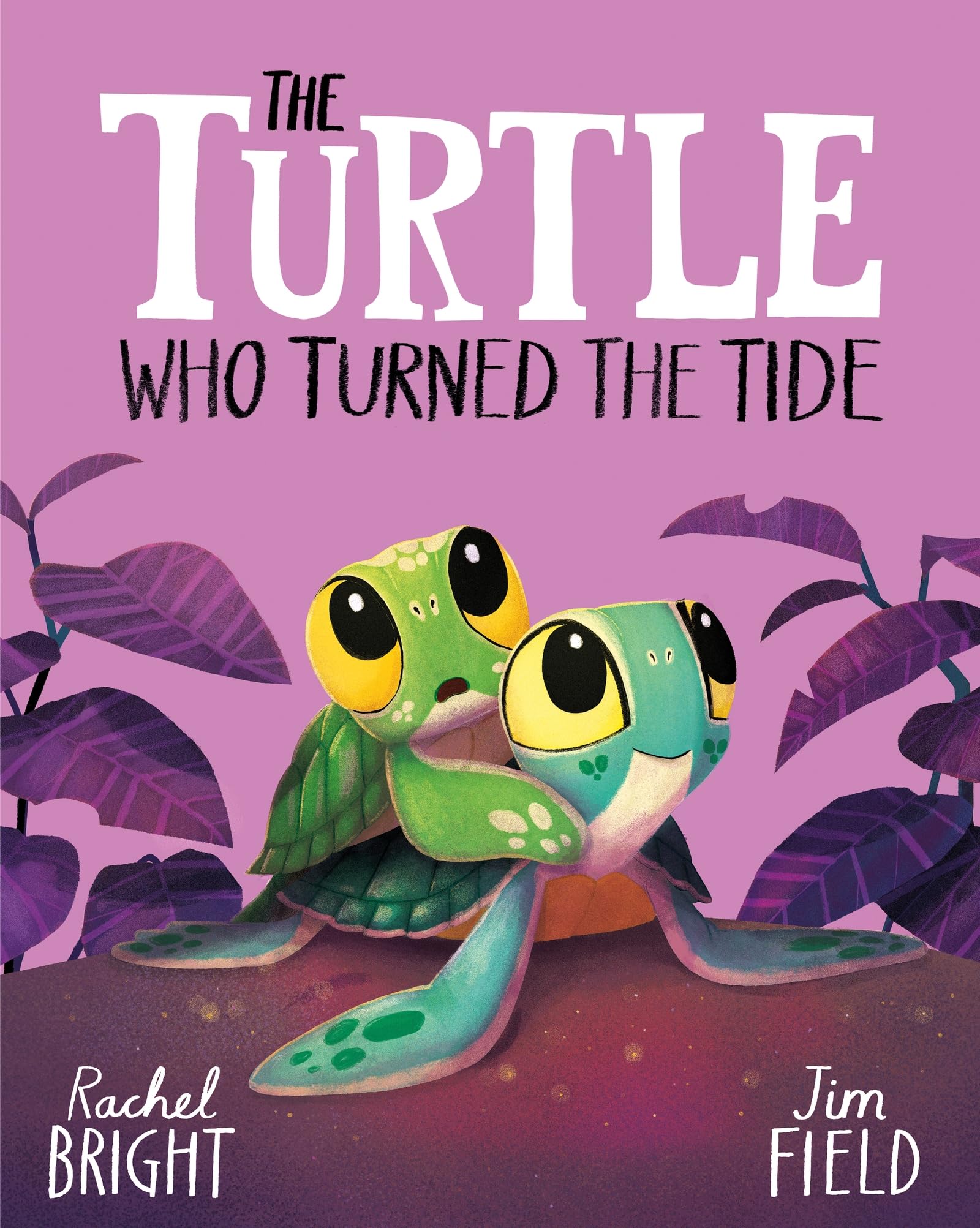 Front cover of the book 'The Turtle Who Turned the Tide: From The World of Rachel Bright & Jim Field' by Rachel Bright.