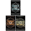 The Empyrean Series 3 Books Collection Set By Rebecca Yarros (Fourth Wing, Iron Flame & Onyx Storm)
