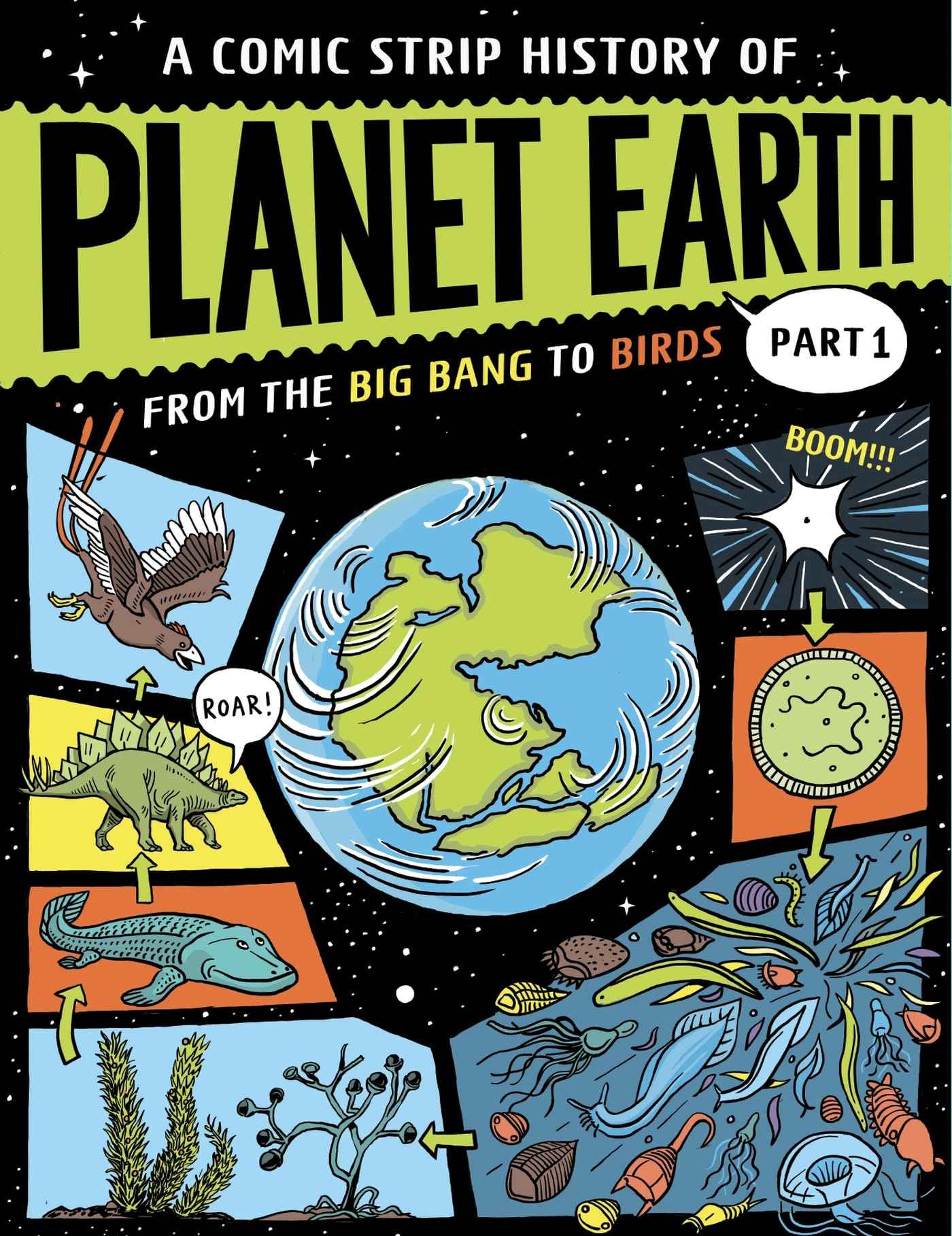 A Comic Strip History of Planet Earth: Part 1 From the Big Bang to Birds by Anna Claybourne (ISBN: 9781445190402)