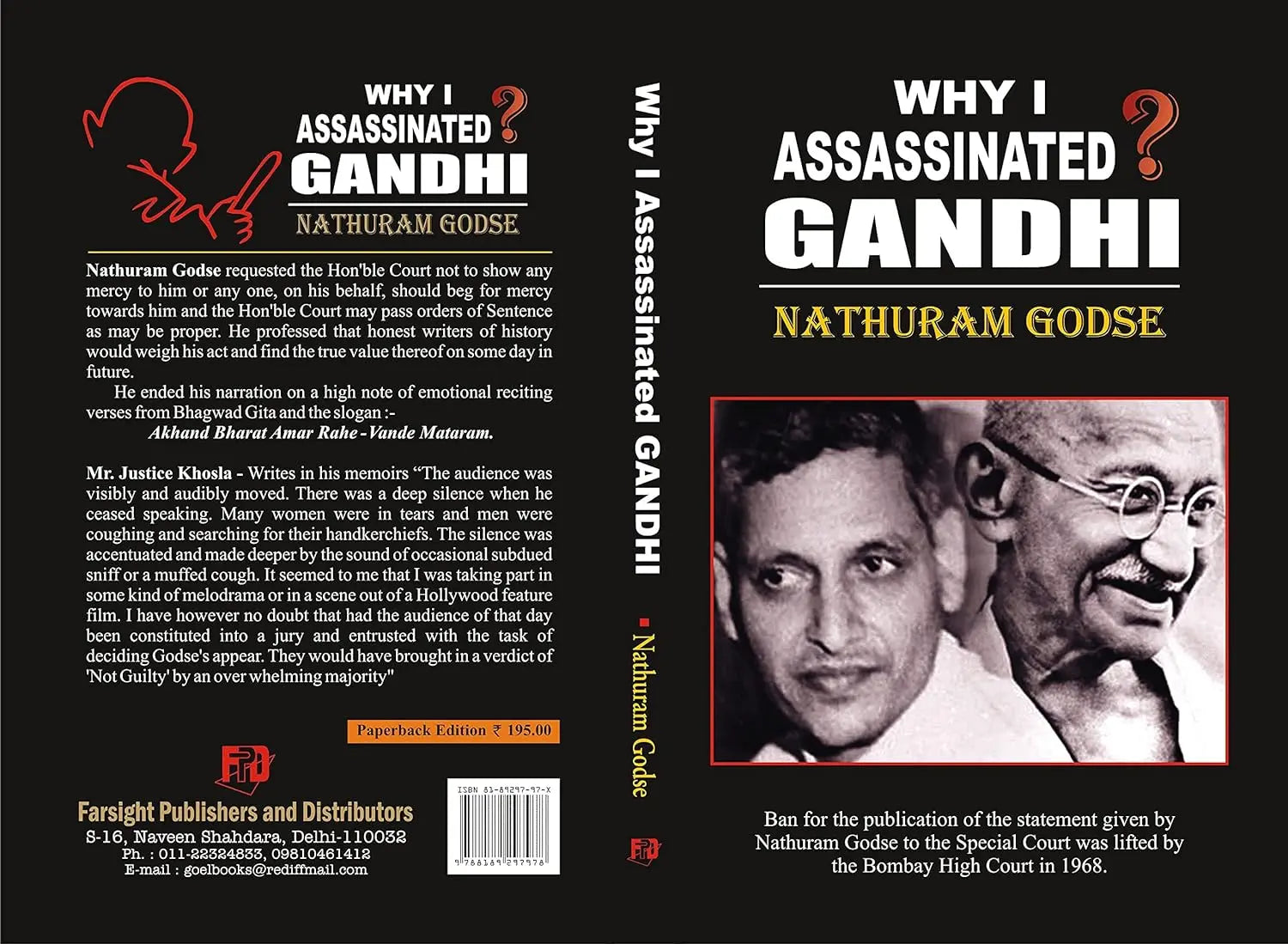 Why I Assassinated Mahatma Gandhi ( Paparback ) image 1